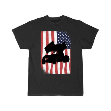 SPRINT CAR DIRT TRACK RACING American Sprint T-SHIRT THE AV8R